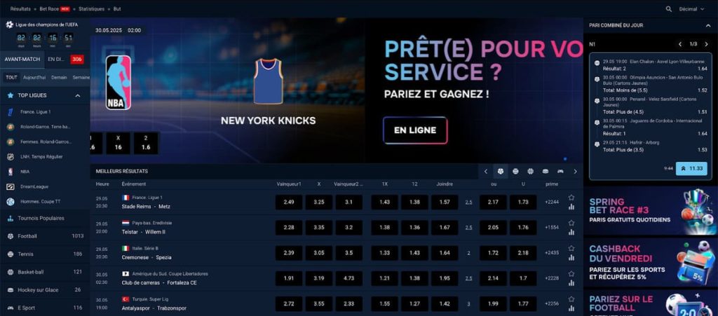 Gizbo Casino paris sportifs
